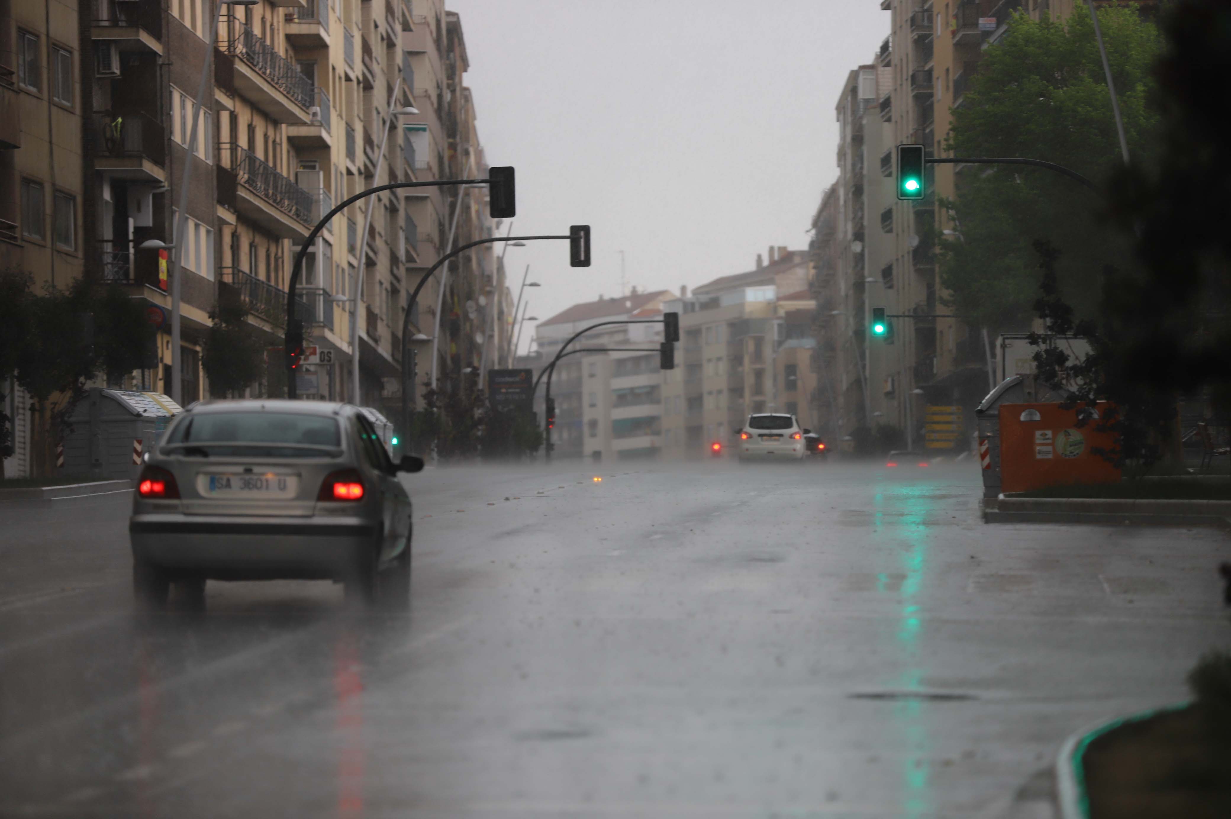 Fotos: La tormenta sorprende a Salamanca y su provincia