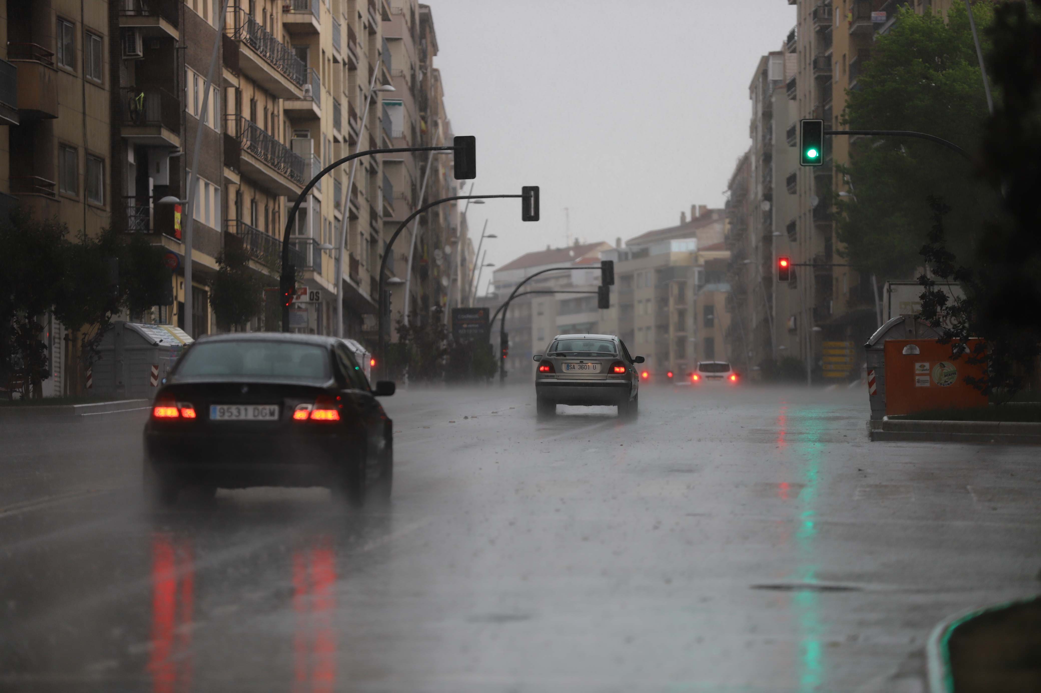 Fotos: La tormenta sorprende a Salamanca y su provincia