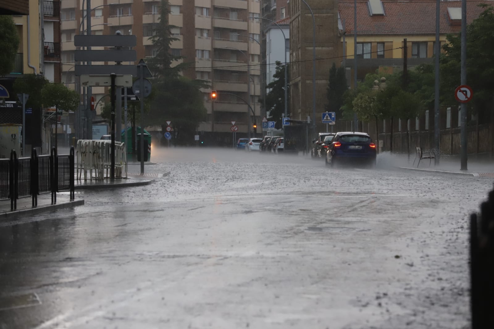 Fotos: La tormenta sorprende a Salamanca y su provincia