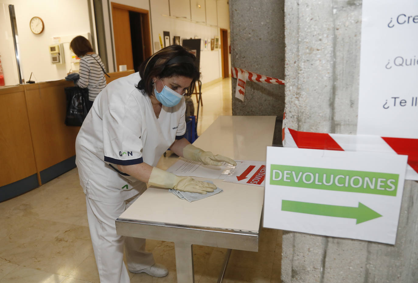 Las bibliotecas de Palencia ya reciben a los amantes de los libros. 