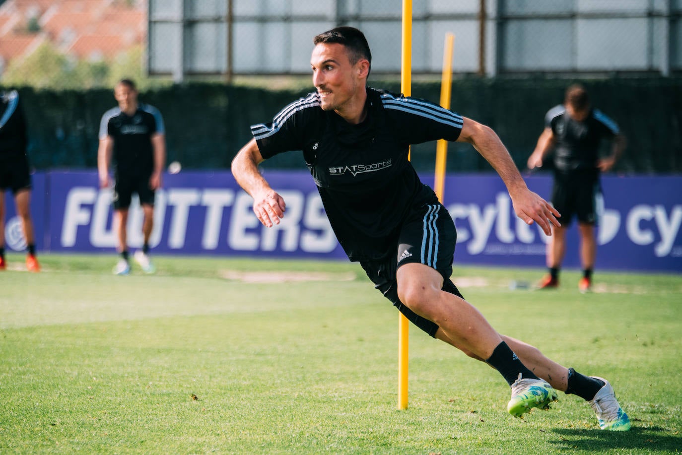 Los jugadores del Pucela siguen con su preparación para retomar la competición liguera. 