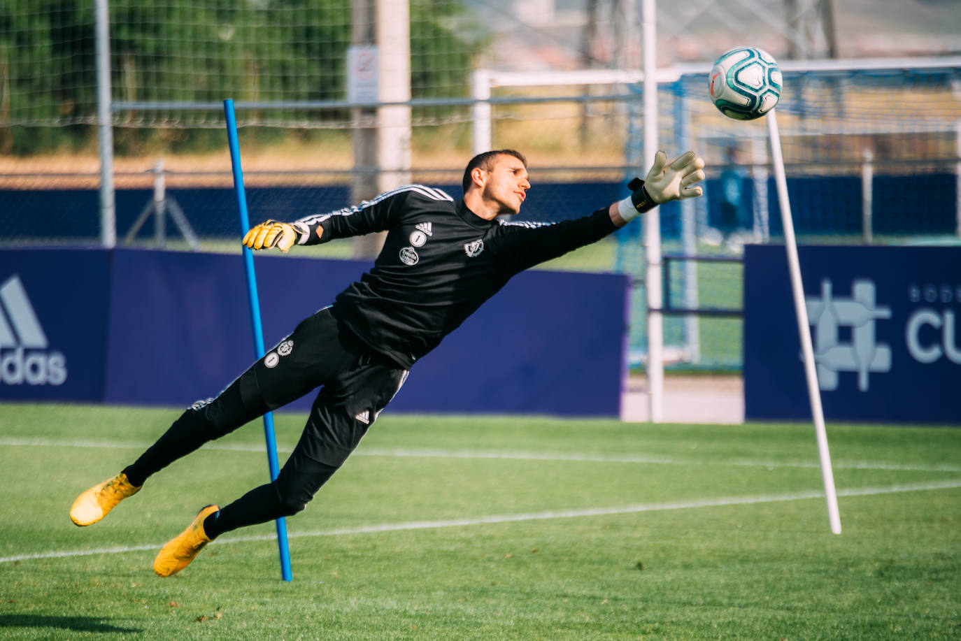 Los jugadores del Pucela siguen con su preparación para retomar la competición liguera. 
