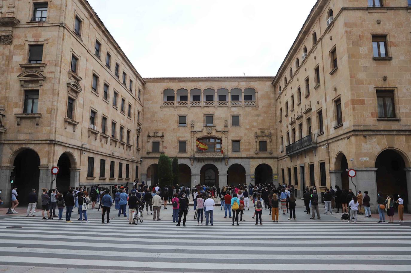 Fotos: Manifestación contra el racismo en Salamanca
