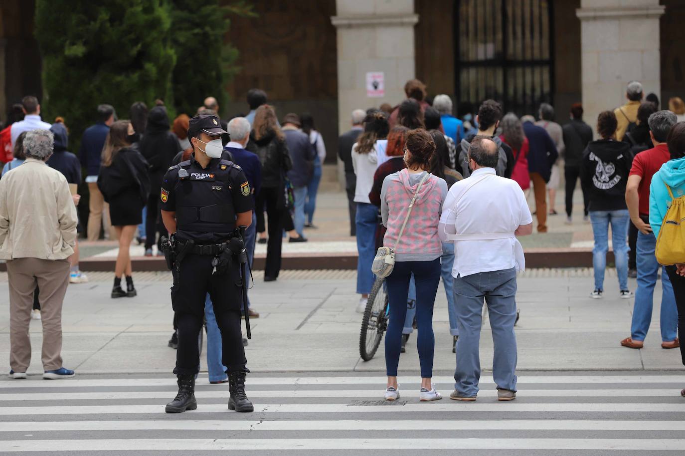 Fotos: Manifestación contra el racismo en Salamanca