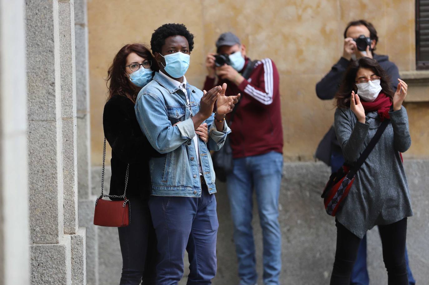 Fotos: Manifestación contra el racismo en Salamanca