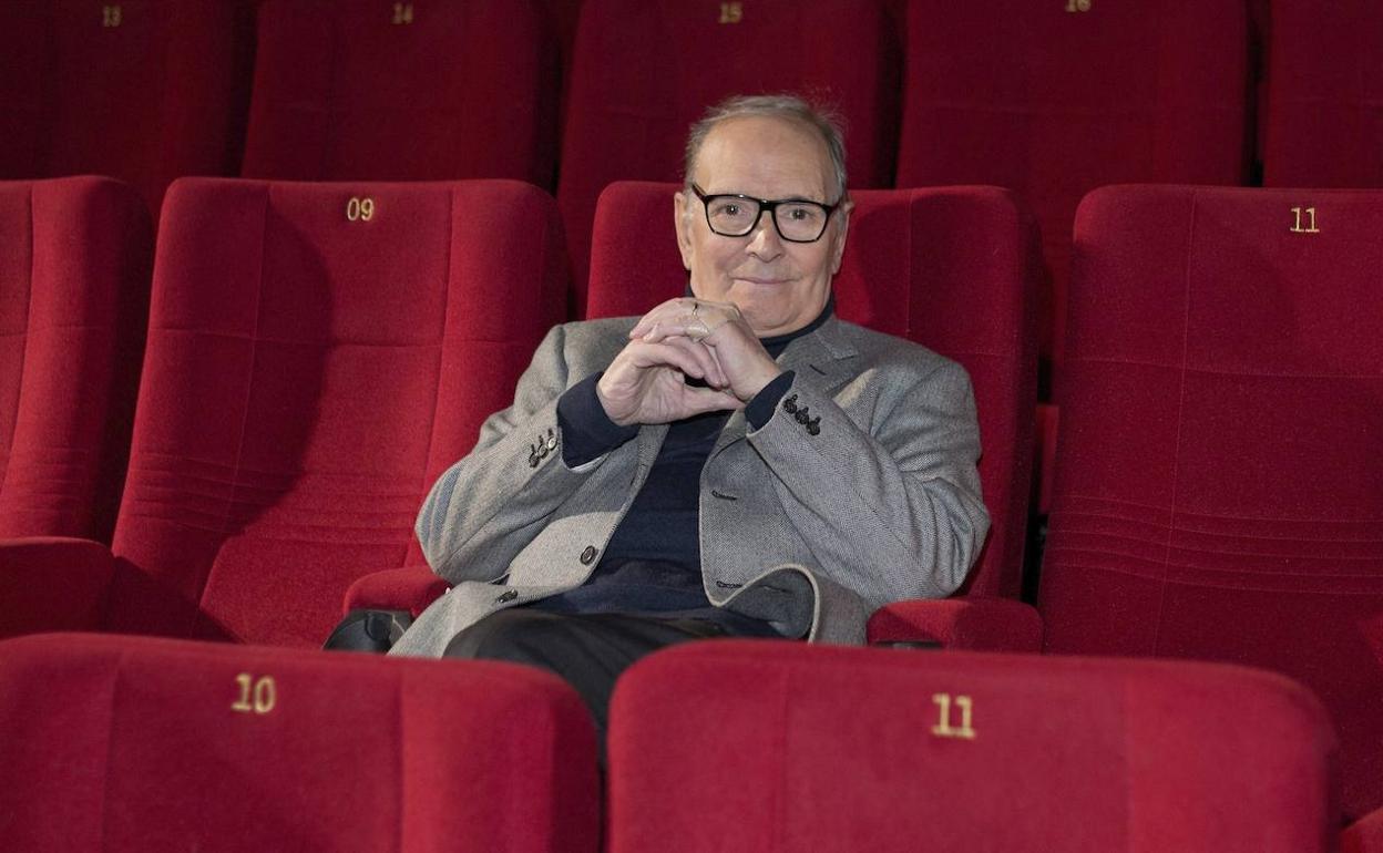 El compositor italiano Ennio Morricone