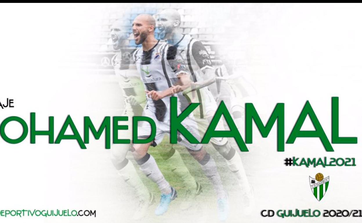 El CD Guijuelo ya tiene su primer fichaje: el centrocampista Kamal