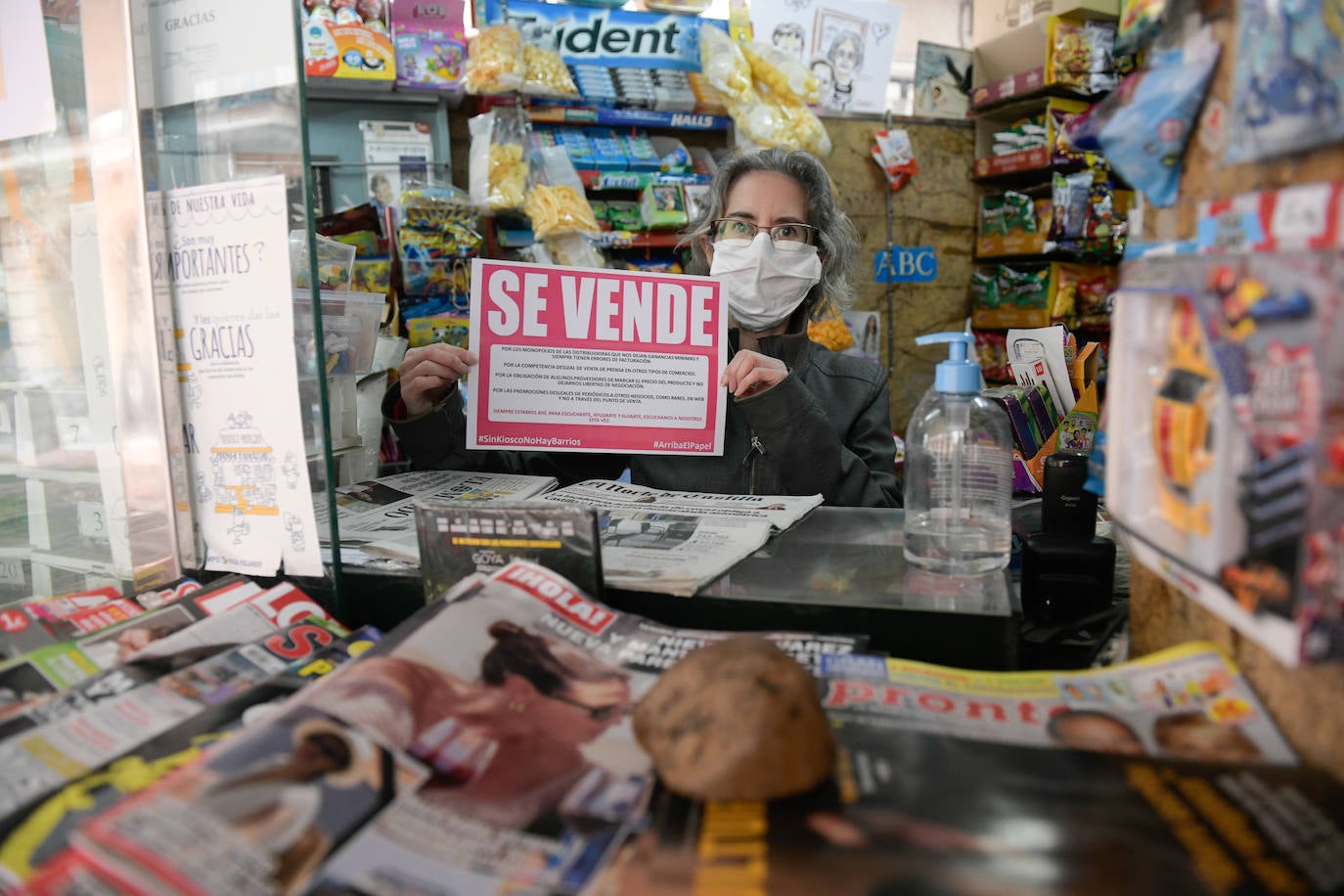 Fotos: Los quioscos de Valladolid cuelgan el cartel de &#039;Se vende&#039;