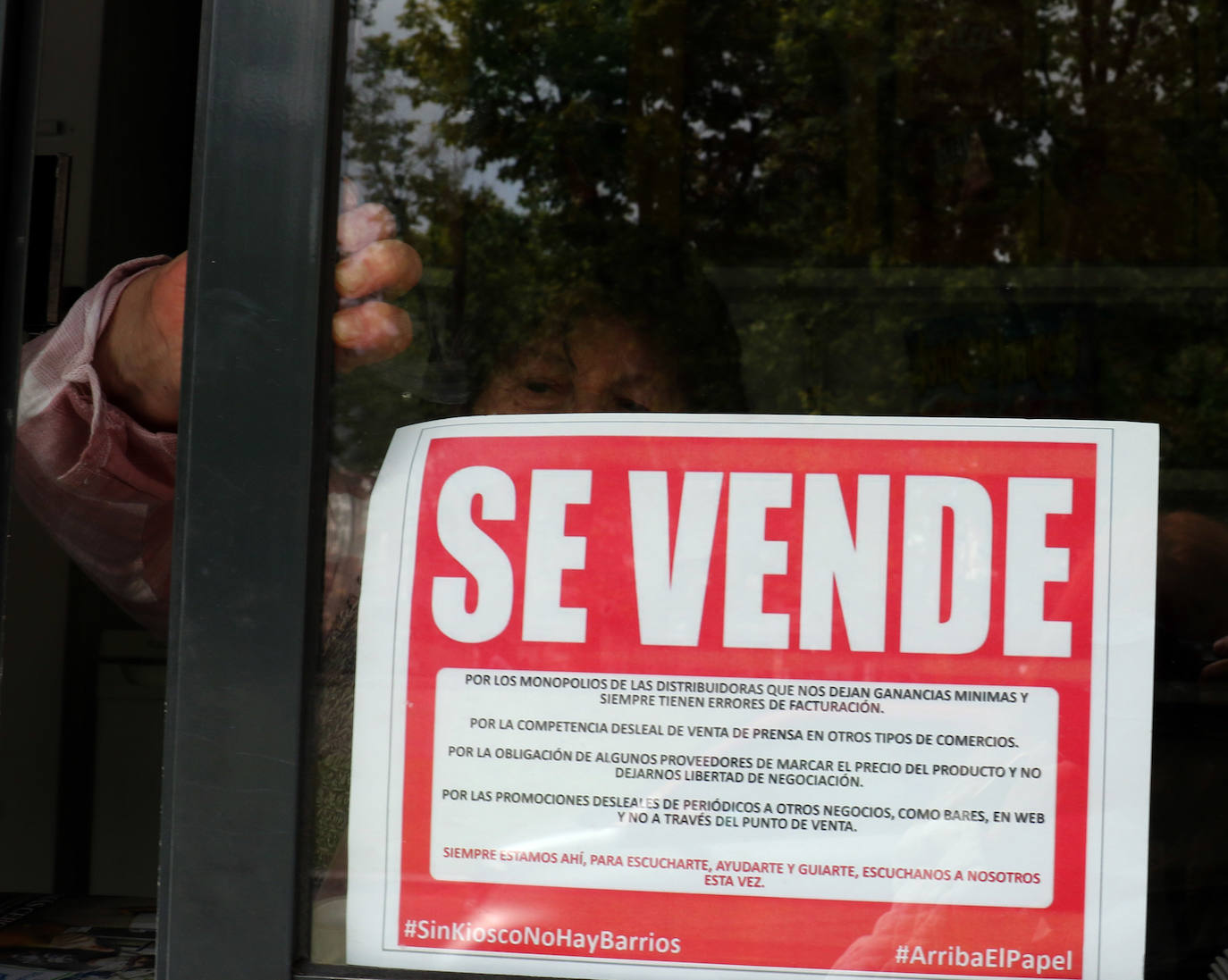 Fotos: Los quioscos de Valladolid cuelgan el cartel de &#039;Se vende&#039;