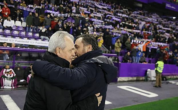Aguirre reclama ante el Real Valladolid la ayuda de la segunda línea y de las acciones a balón parado