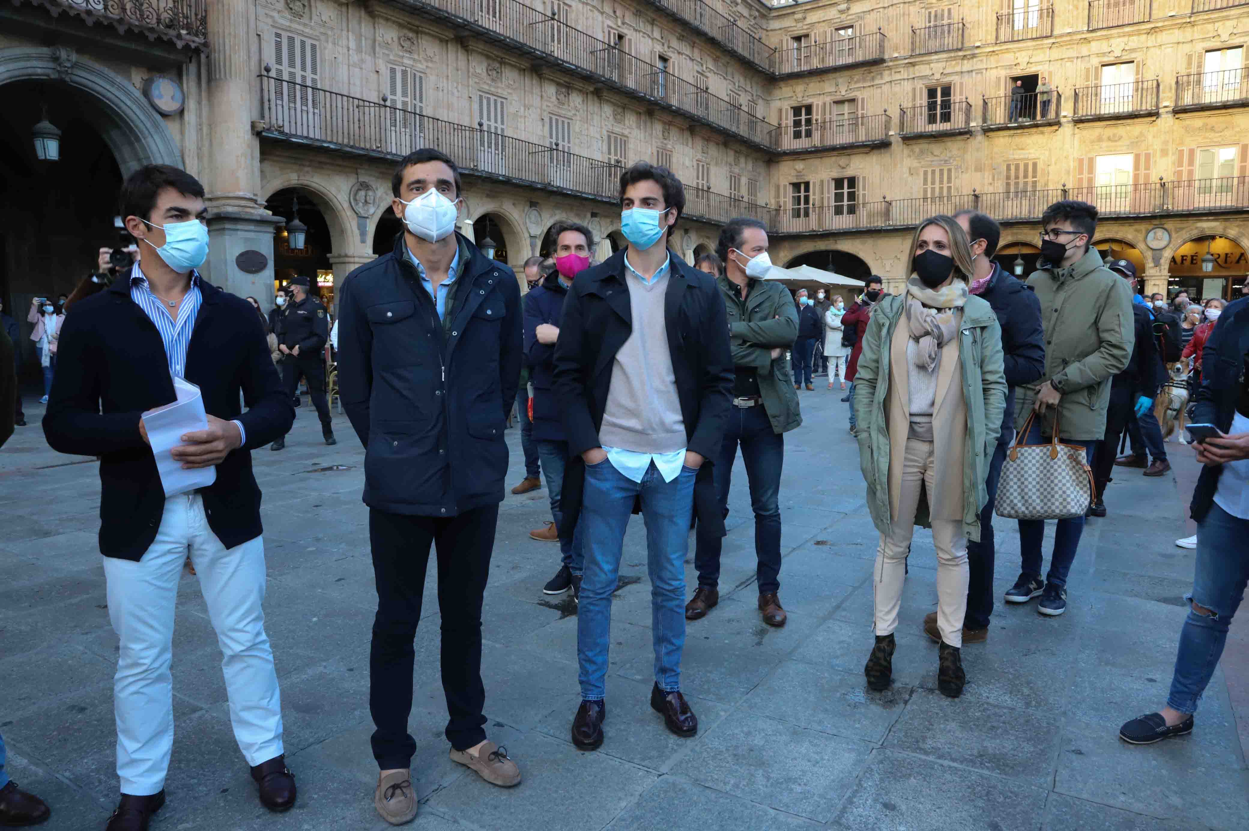 Fotos: El mundo del toro se reivindica en la Plaza Mayor de Salamanca