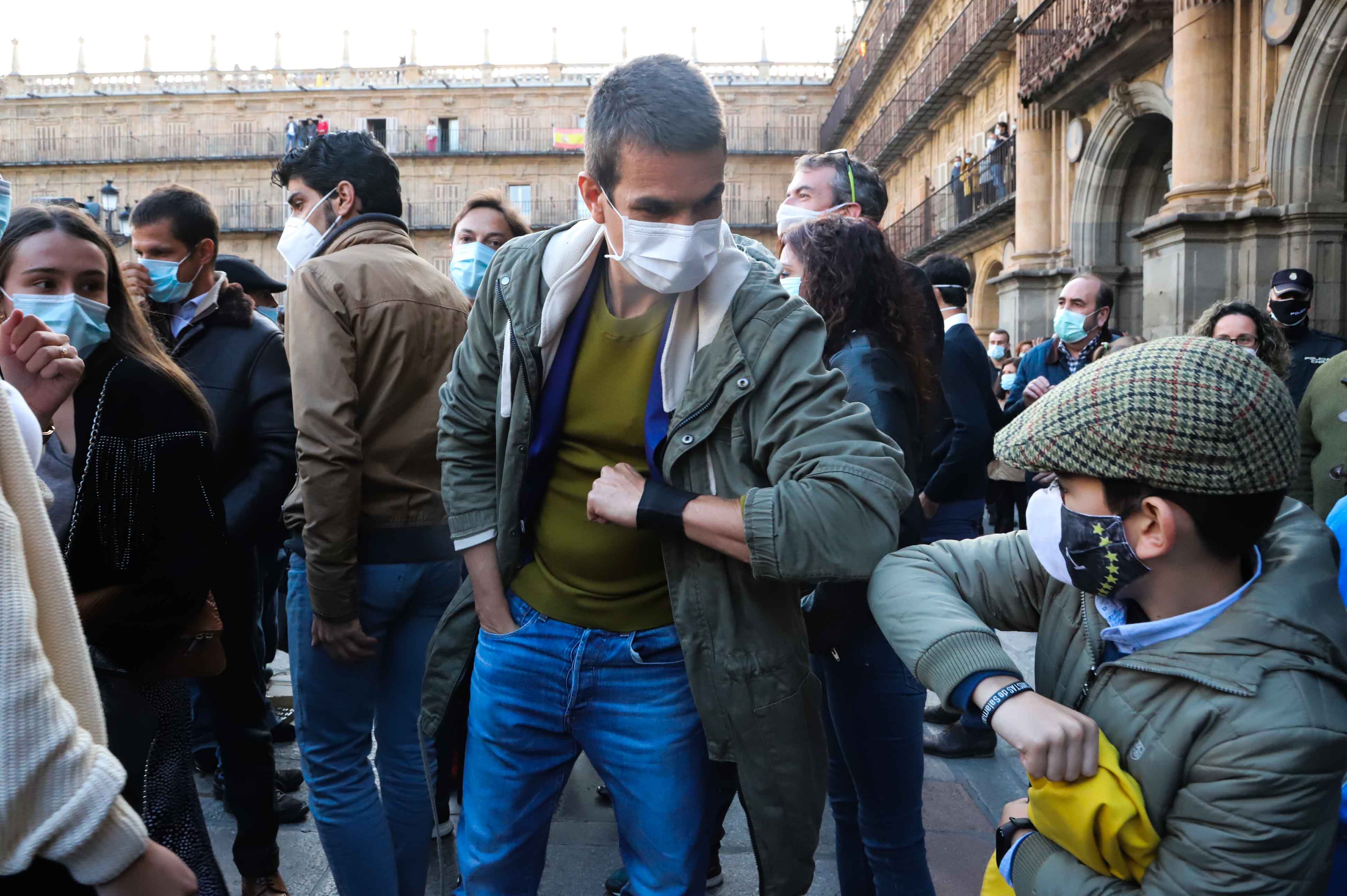 Fotos: El mundo del toro se reivindica en la Plaza Mayor de Salamanca