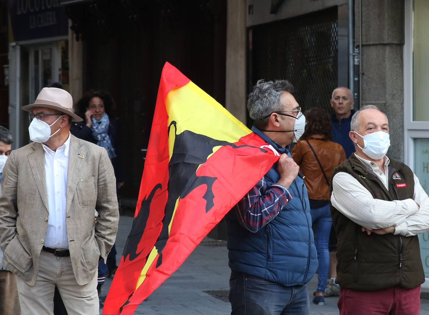 Paseo en defensa de la tauromaquia en Segovia 