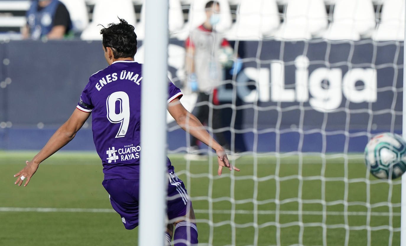 Fotos: Las imágenes del partido Leganés - Real Valladolid