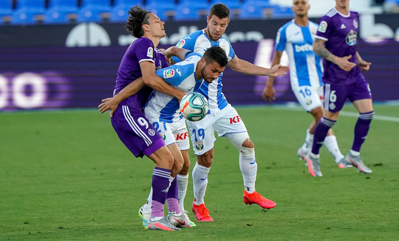 Fotos: Las imágenes del partido Leganés - Real Valladolid