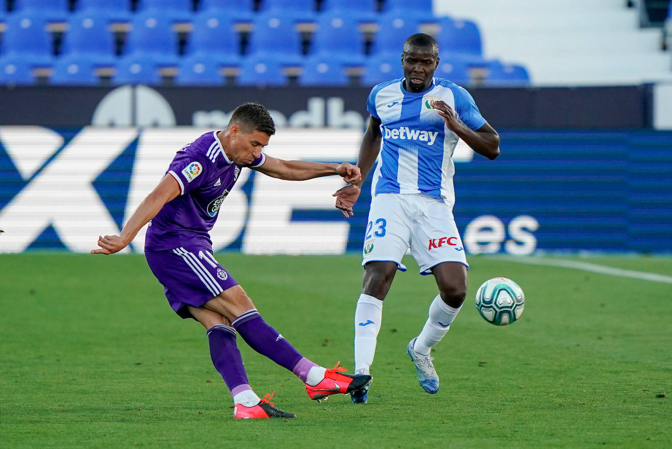 Fotos: Las imágenes del partido Leganés - Real Valladolid