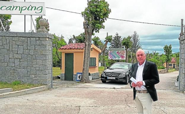 Juan Félix Esteban (Camping Acueducto, en Segovia). 