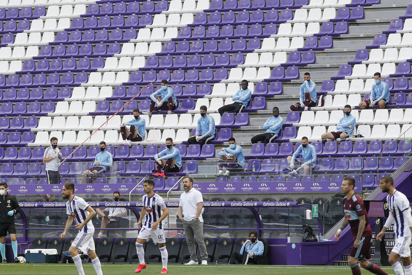 El portero detuvo un penalti a Iago Aspas en el minuto 70 en un partido de dominio local en la primera parte y visitante tras el descanso