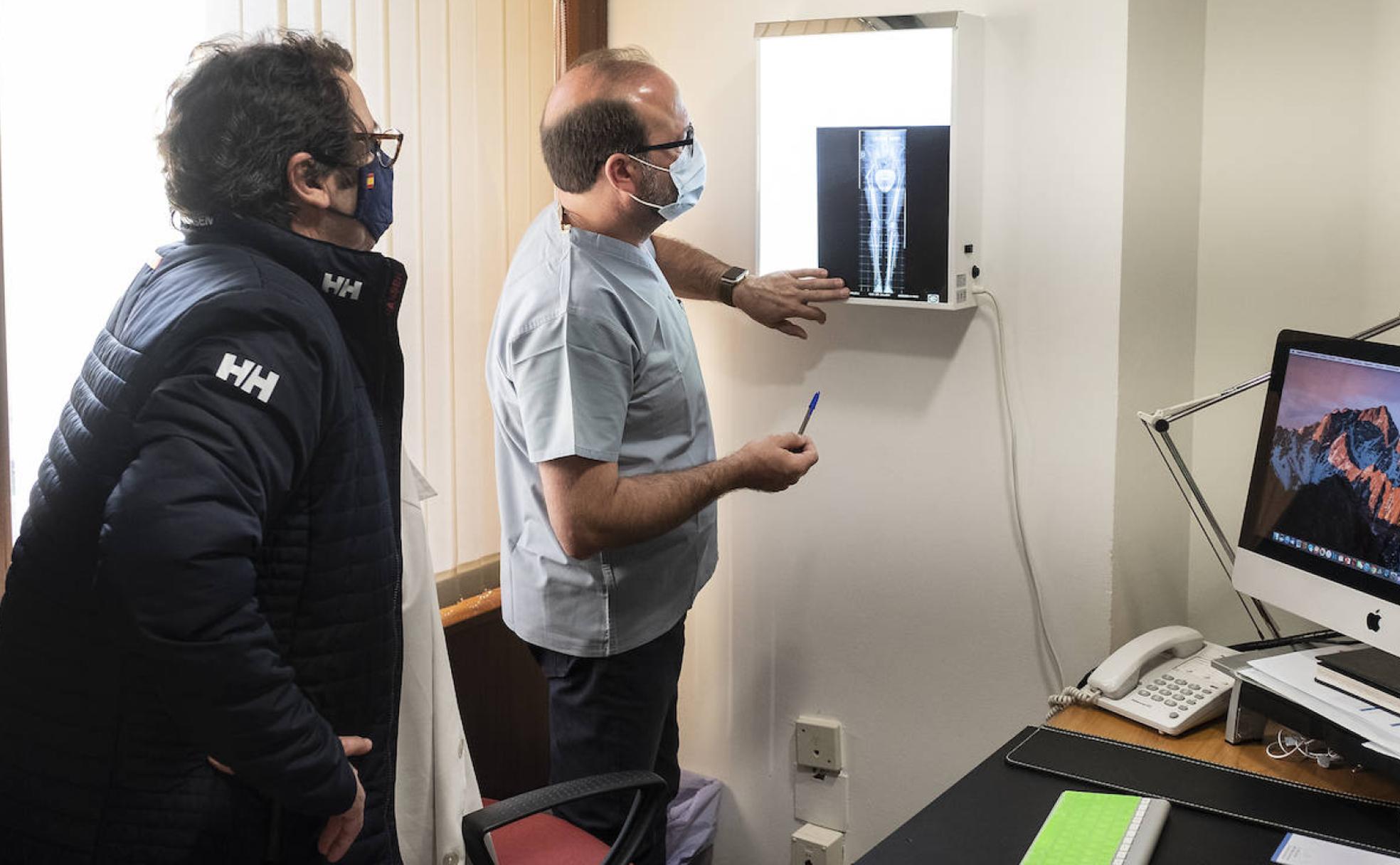 Coronavirus en Valladolid: «El deporte tras el confinamiento y el teletrabajo han traído muchas lesiones»