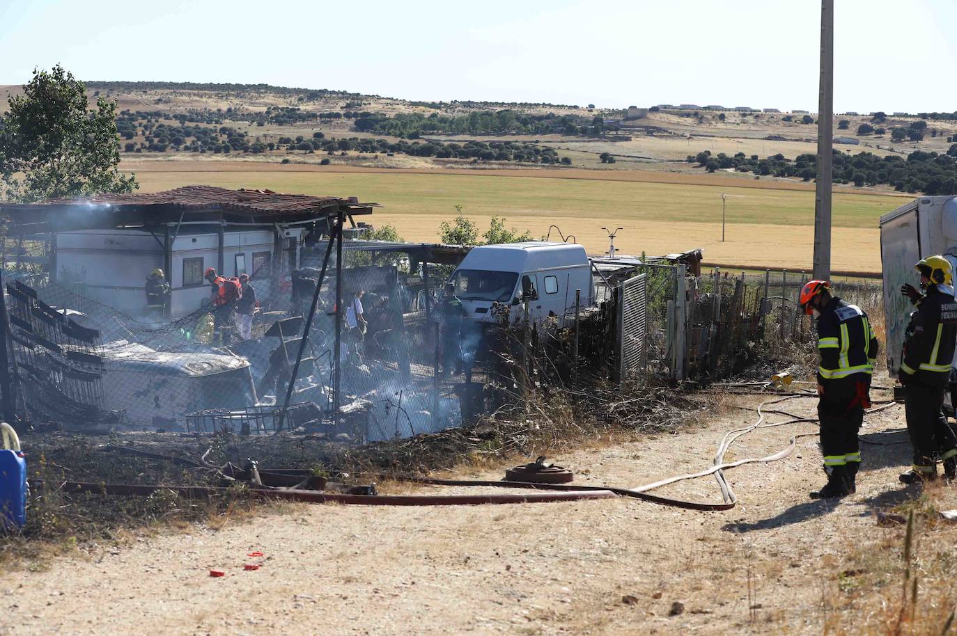 Fotos: Incendio en Calvarrasa