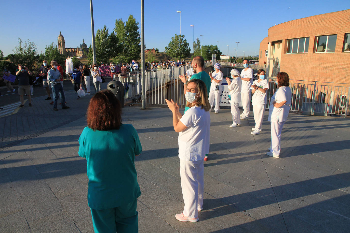Fotos: Manifestación por la sanidad pública en Segovia
