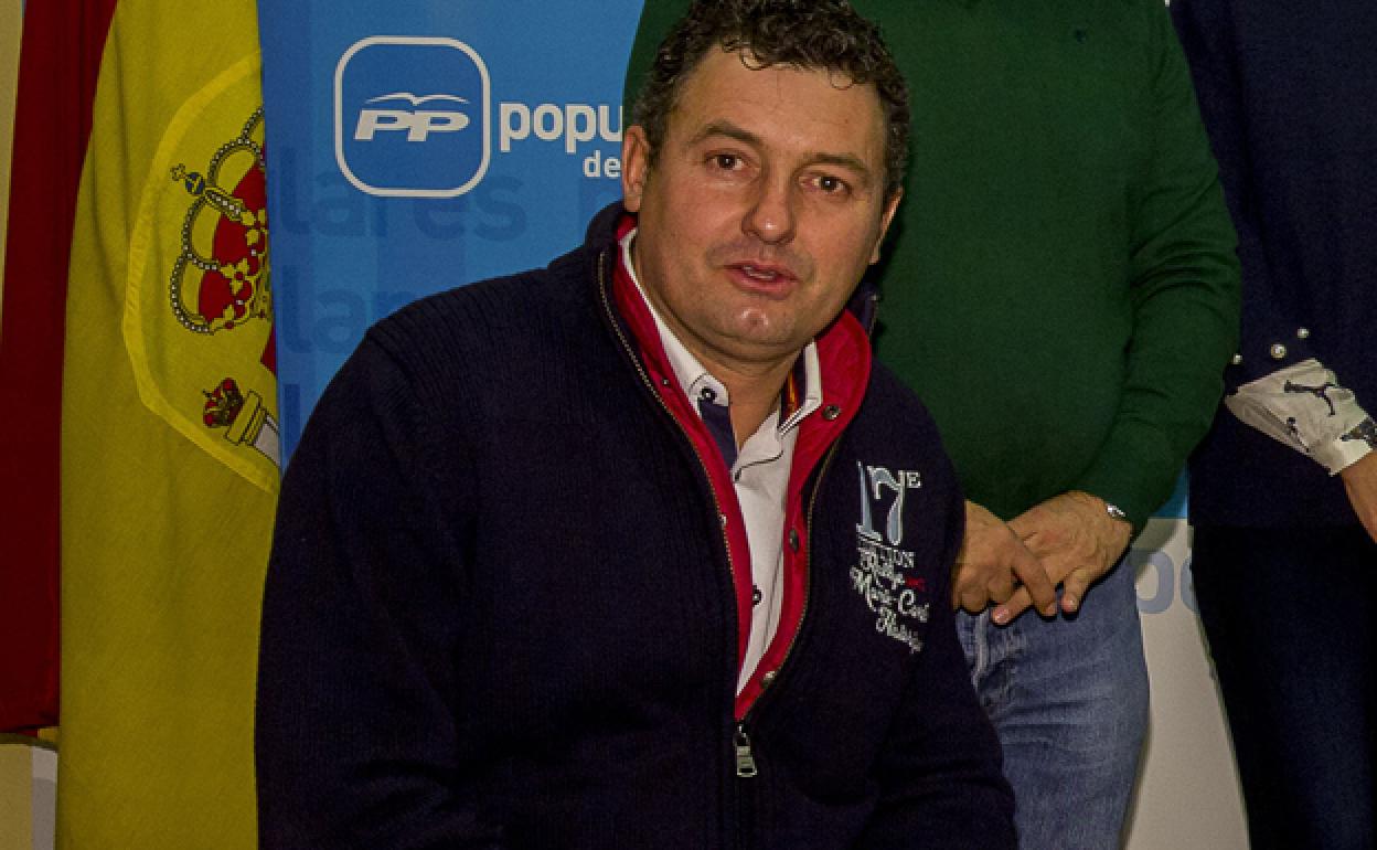 José Luis Collantes, alcalde de Aguilar de Campos