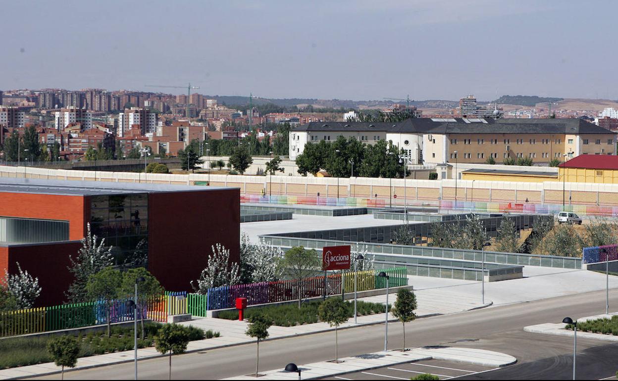 Exterior del hospital Río Hortega de Valladolid. 