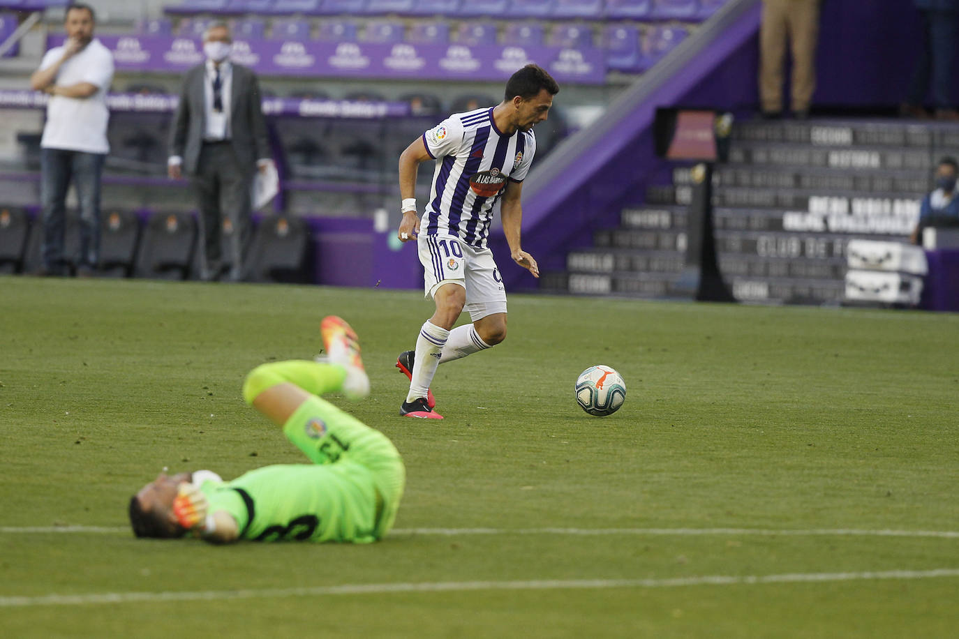 Mata adelantó a los de Getafe y Ünal empató de penalti justo antes del descanso