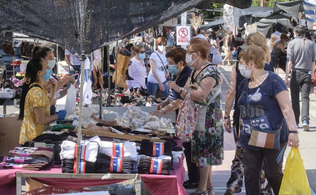 Los mercadillos vuelven a las calles de Valladolid: «Que se sepa, que se sepa que ya estamos listos»