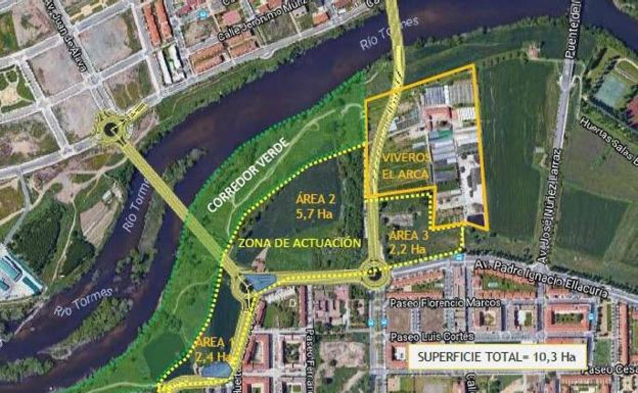 Visto bueno para los 600 huertos urbanos ecológicos en la ribera del río Tormes en Salamanca