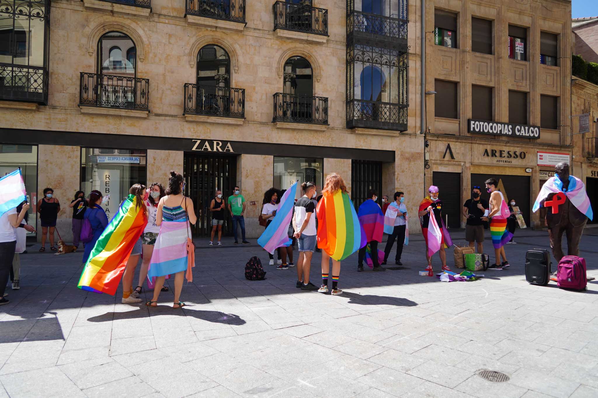Fotos: Salamanca celebra el Día del Orgullo LGTBI