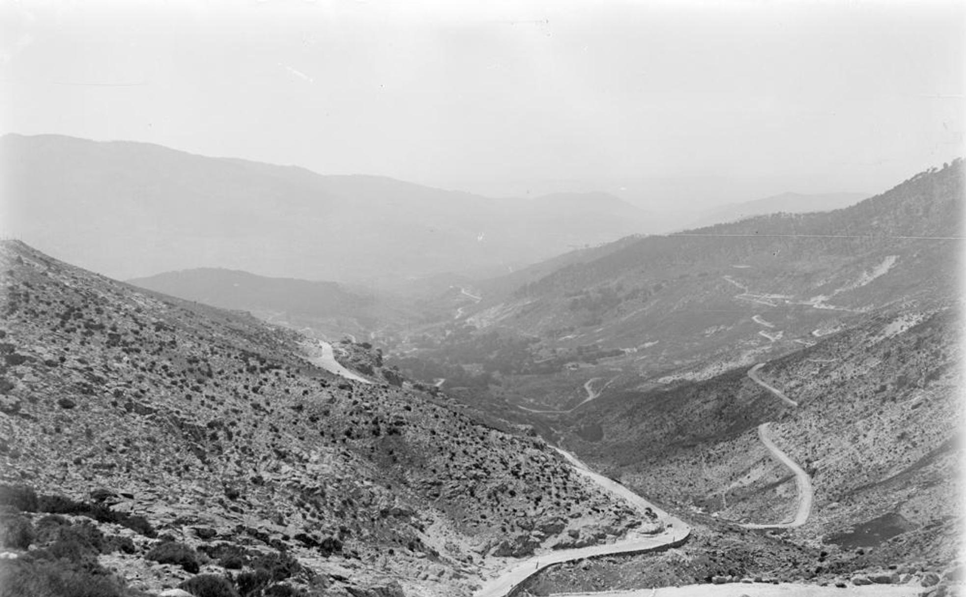 El Puerto del Pico a principios del siglo XX. 