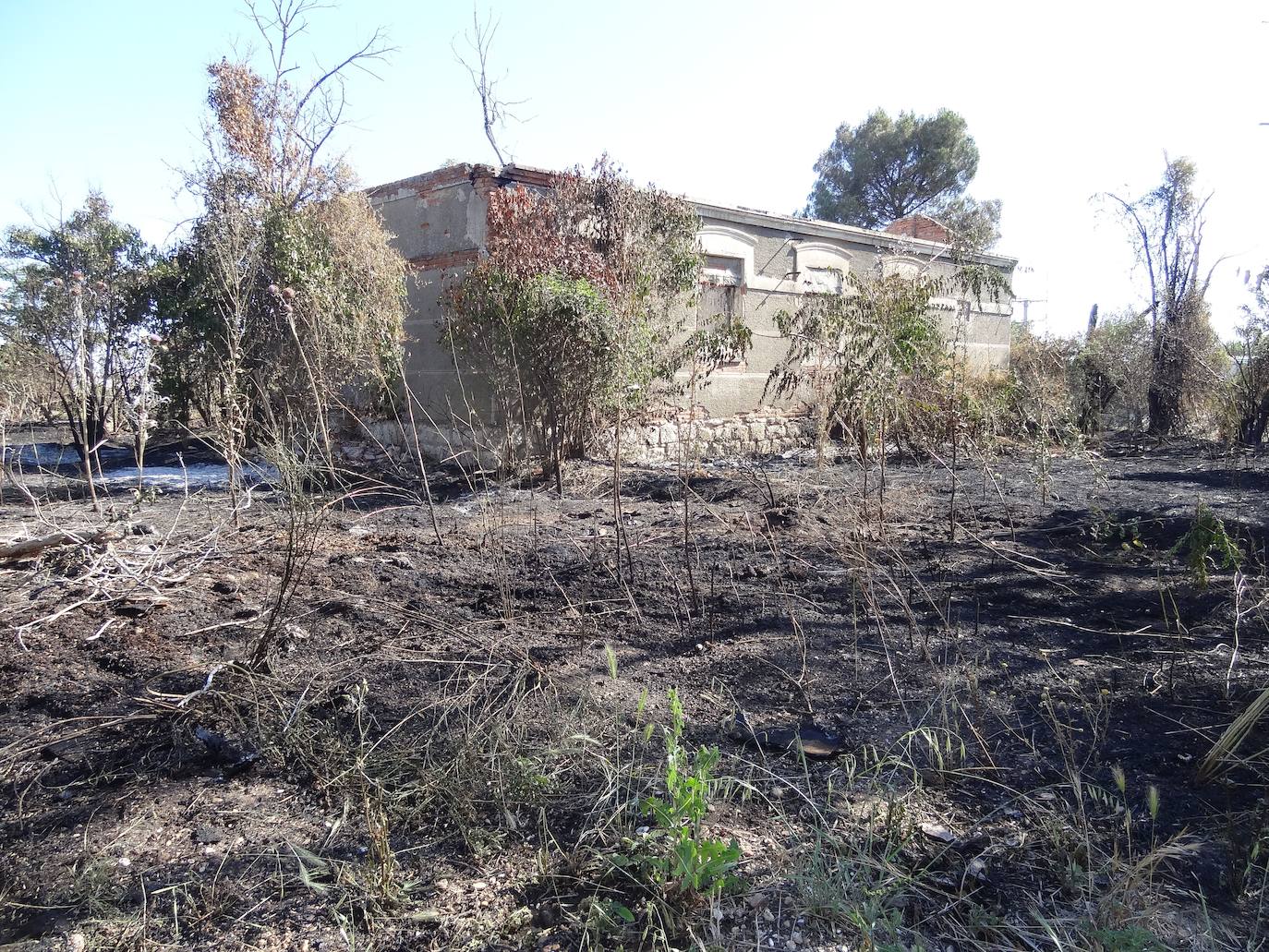 El último inquilino del centro social de las Arcas Reales, abierto en 2002 en una casona centenaria, reconoce que la maleza rodeaba la finca