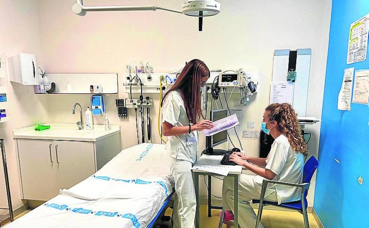 Servicio de Urgencias de Pediatría del Río Hortega. 