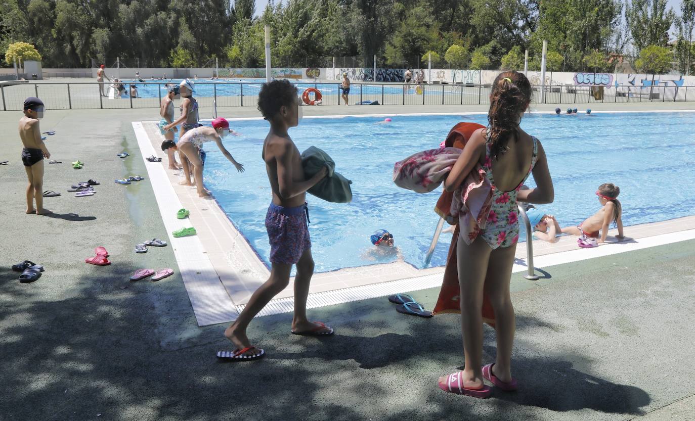 Fotos: Reapertura de las piscinas municipales de Palencia