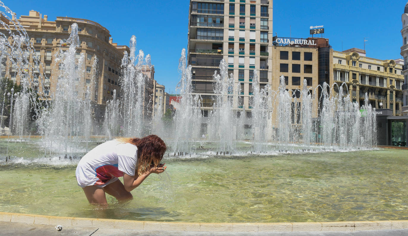 Fotos: Temperaturas de alerta amarilla en Valladolid