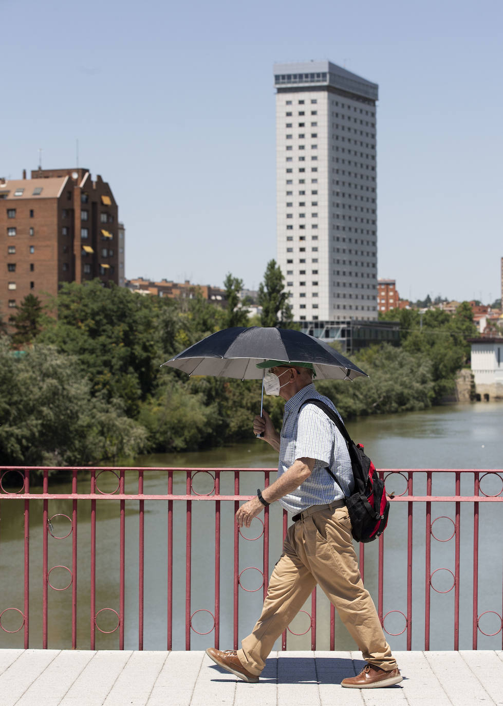 Fotos: Temperaturas de alerta amarilla en Valladolid