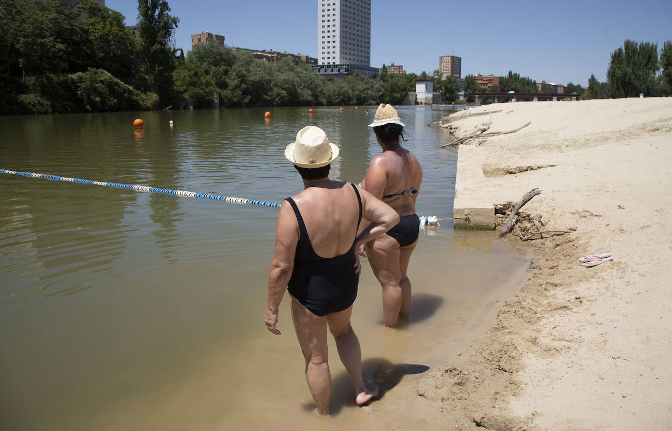 Fotos: Temperaturas de alerta amarilla en Valladolid