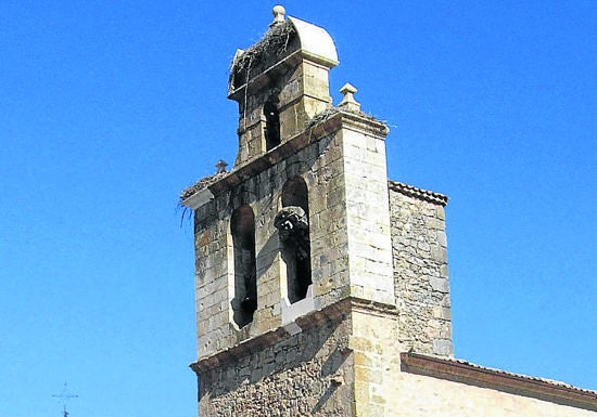Espadaña de la iglesia parroquial. 