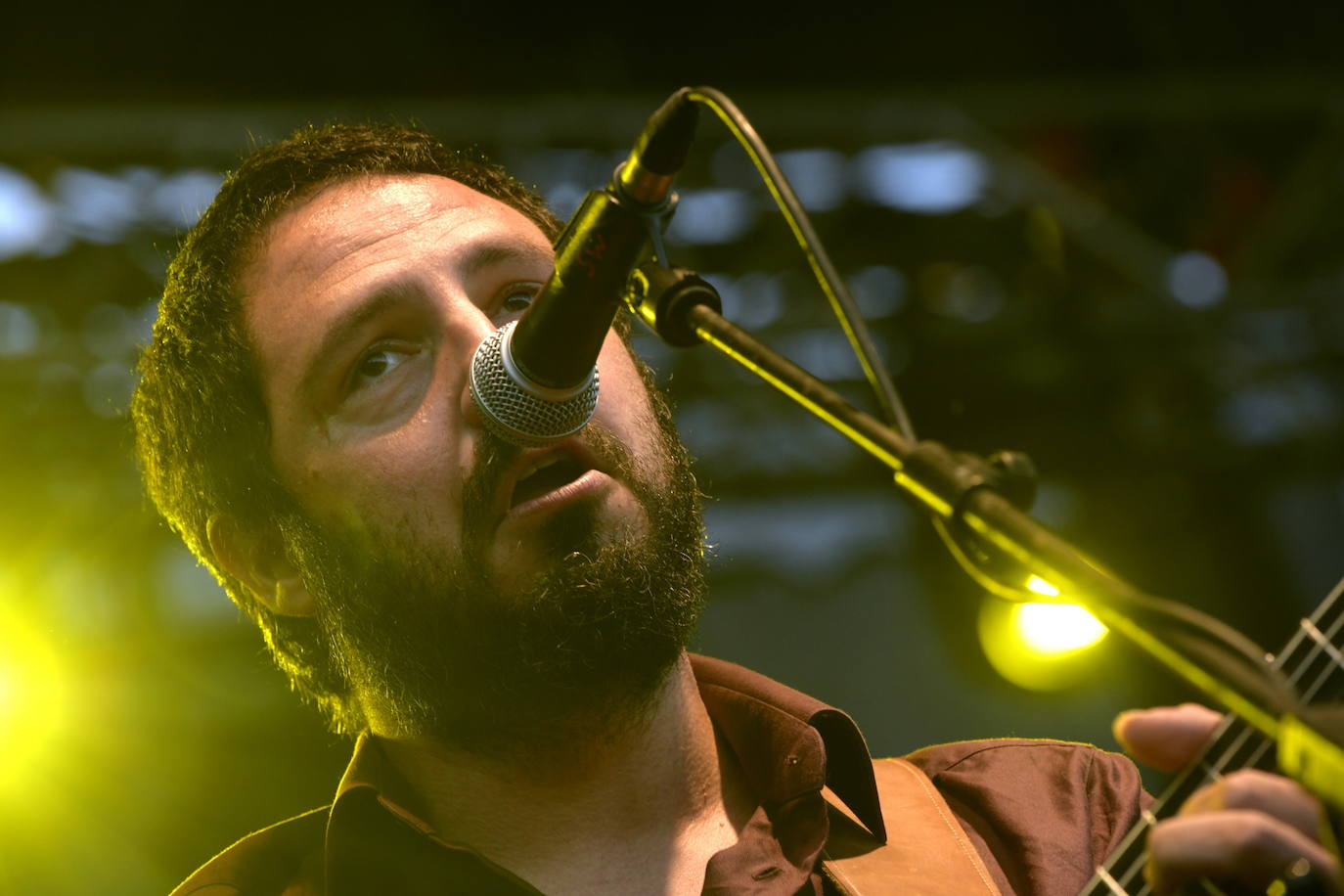 El malagueño ha sido el primero en actuar dentro del ciclo Viva la vida