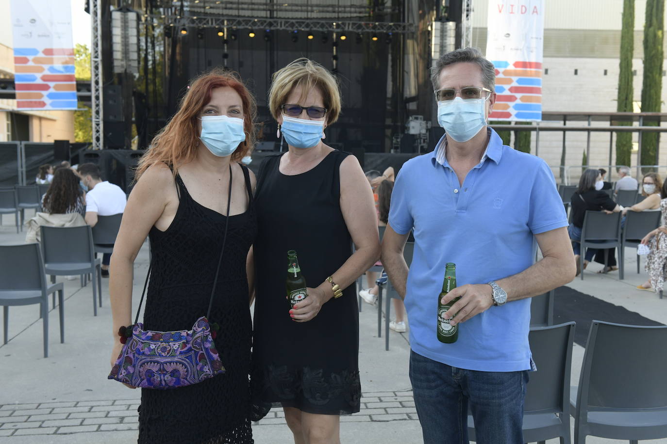 El malagueño ha sido el primero en actuar dentro del ciclo Viva la vida