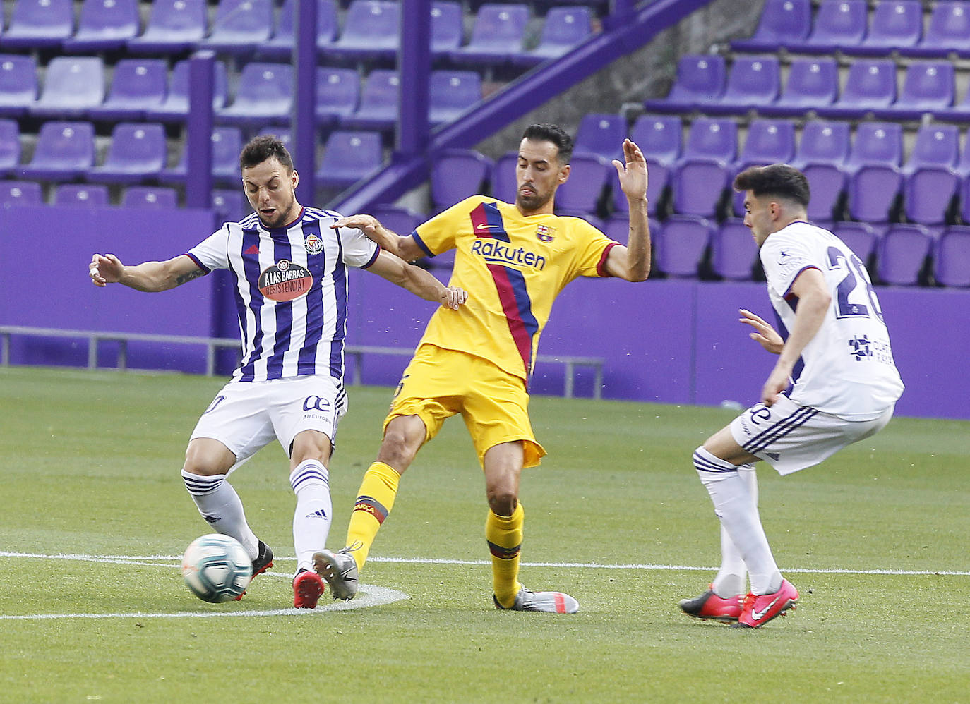 Fotos: Real Valladolid 0-1 Barcelona