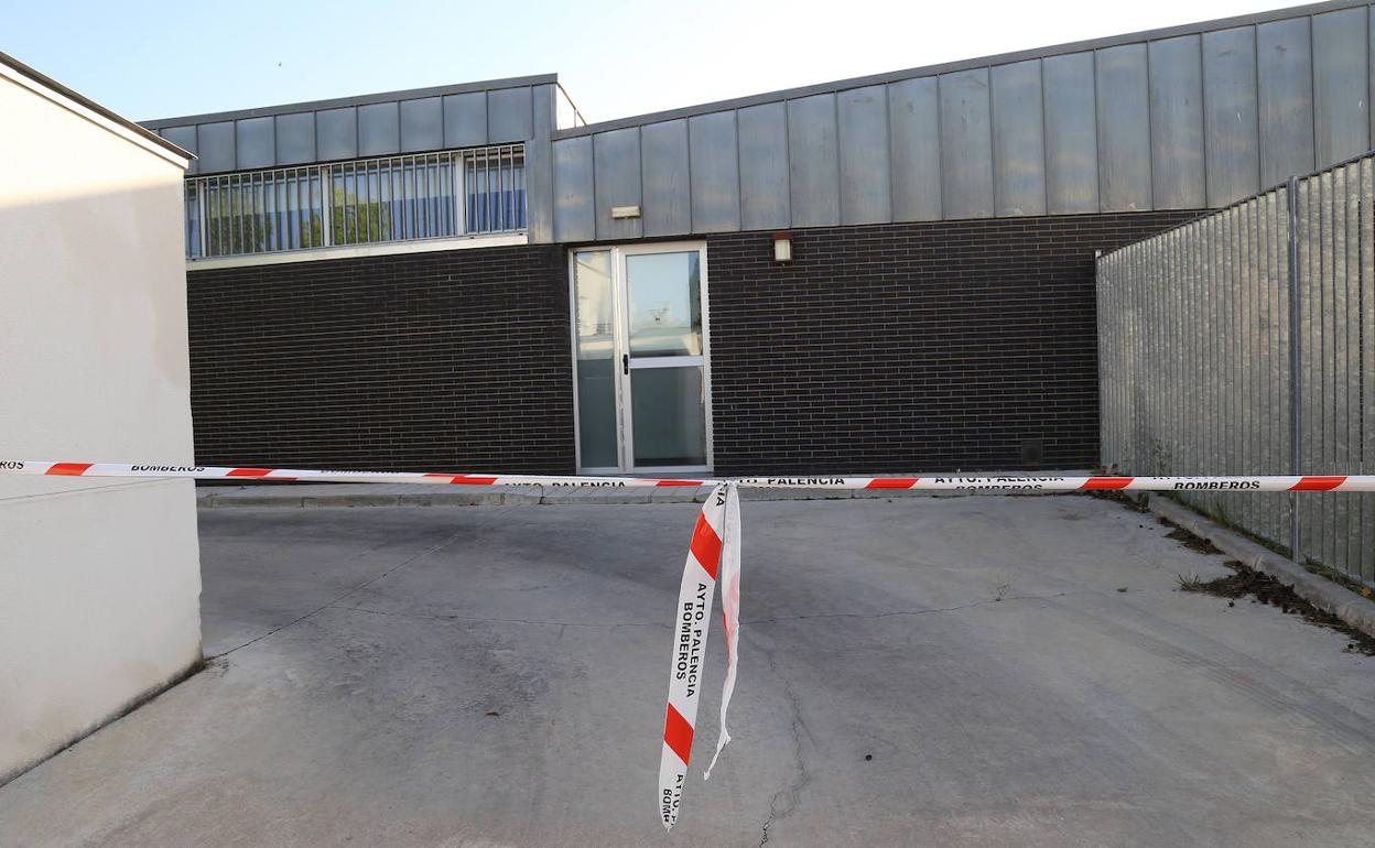 Escuela infantil municipal Cres Sanz, cerrada tras un positivo por coronavirus.