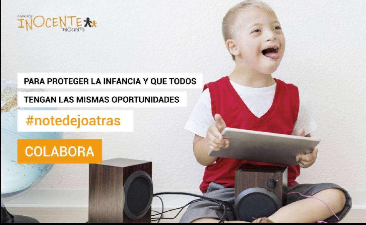 La Fundación 'Inocente, Inocente' suma esfuerzos con Cáritas de Salamanca para luchar contra la brecha digital en la infancia