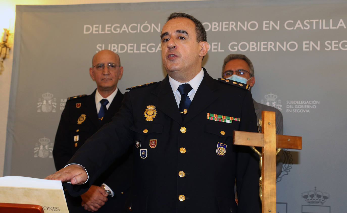 Relevo en la Comisaría de Segovia