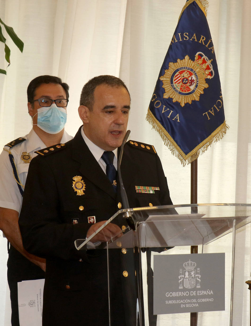 Relevo en la Comisaría de Segovia