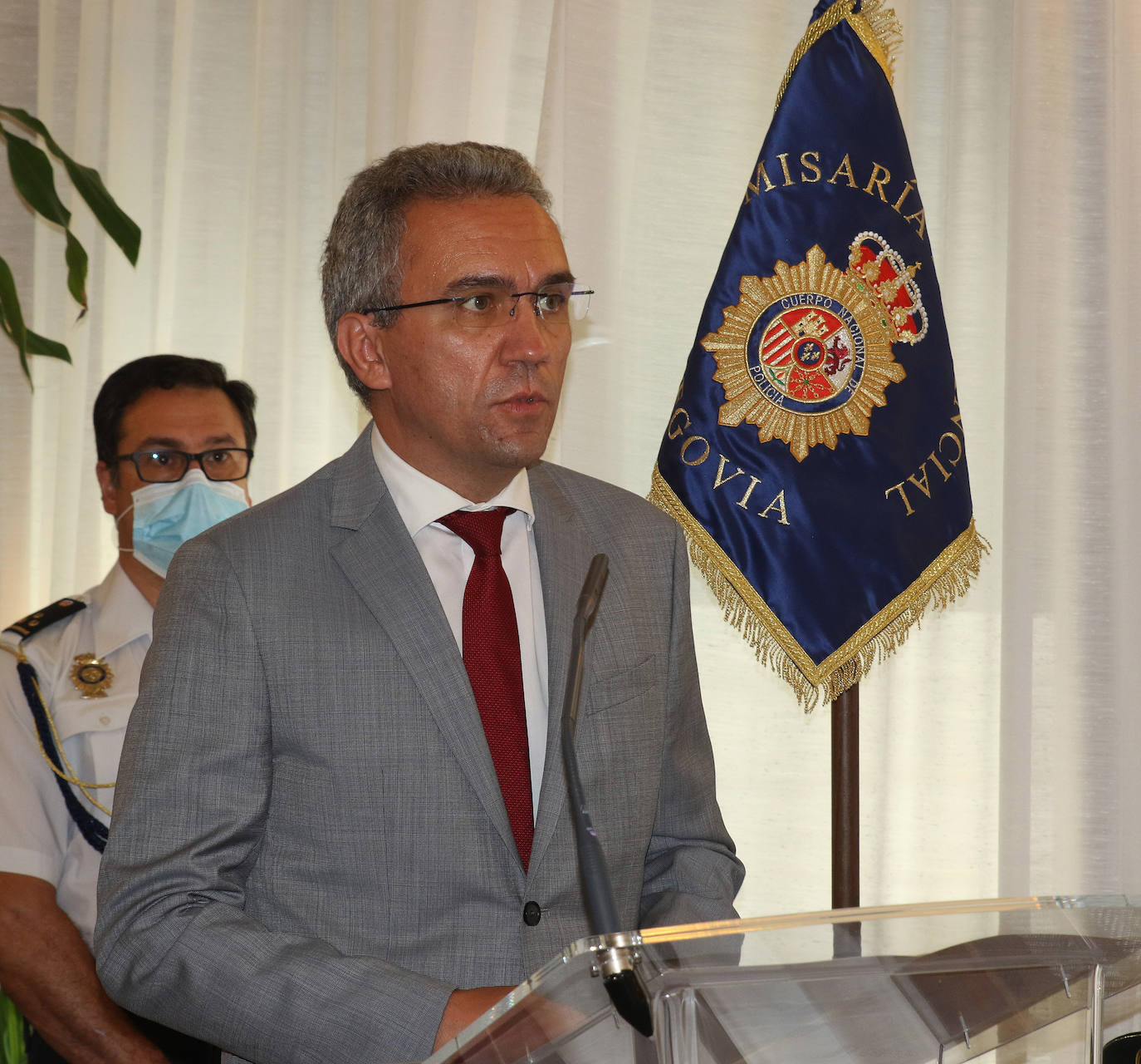 Relevo en la Comisaría de Segovia