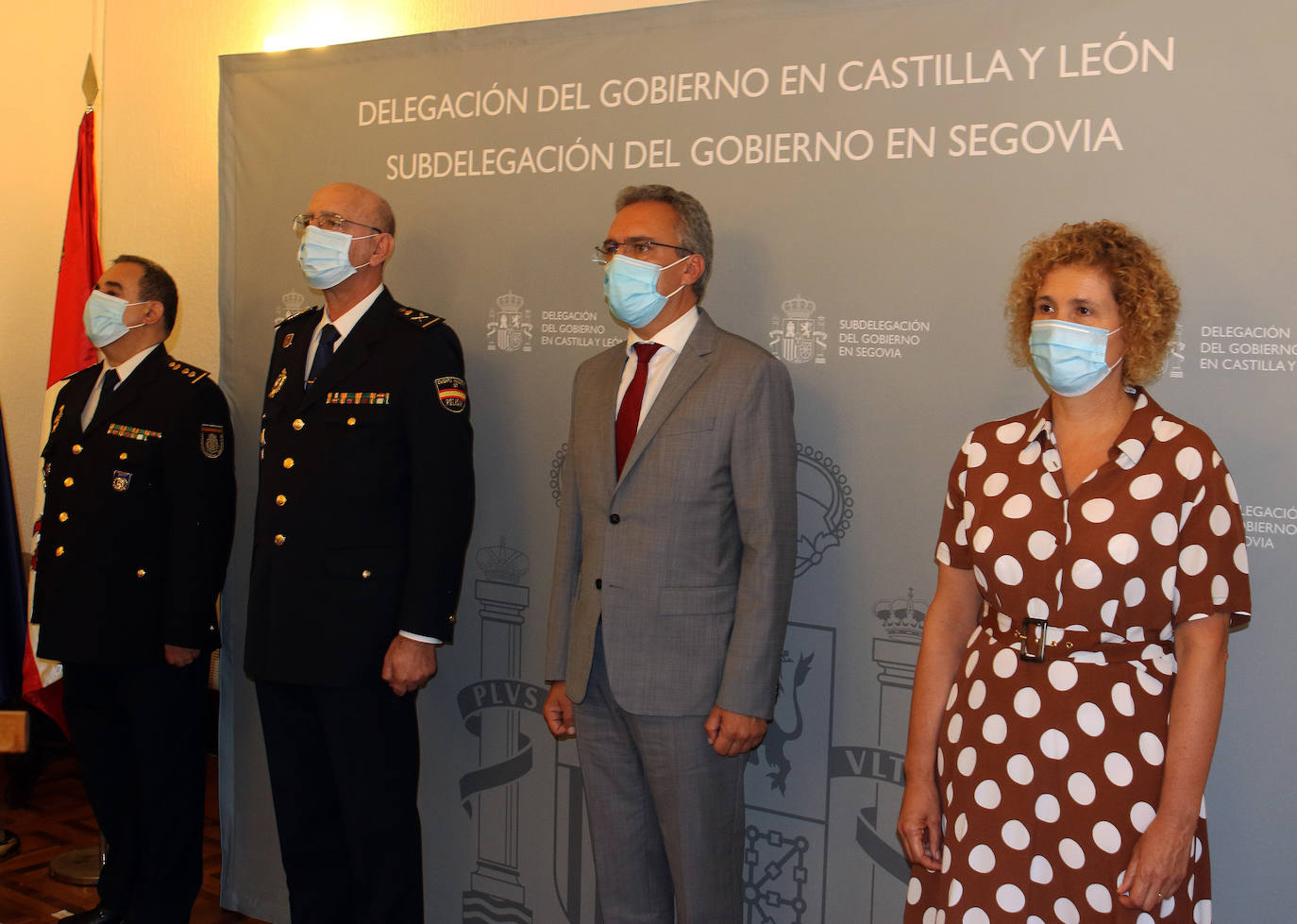 Relevo en la Comisaría de Segovia