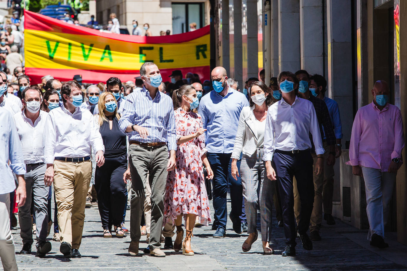 Fotos: Los Reyes visitan Vinuesa, en la provincia de Soria