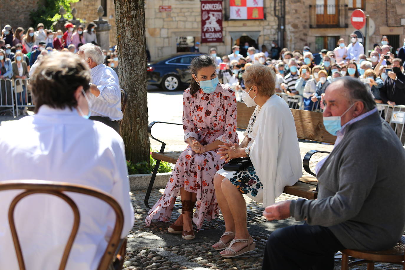 Fotos: Los Reyes visitan Vinuesa, en la provincia de Soria